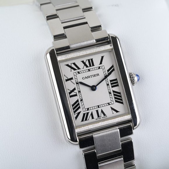 Cartier Accessories - Cartier Tank Solo 3170 24X31mm Stainless Steel Watch W/ Box & Papers